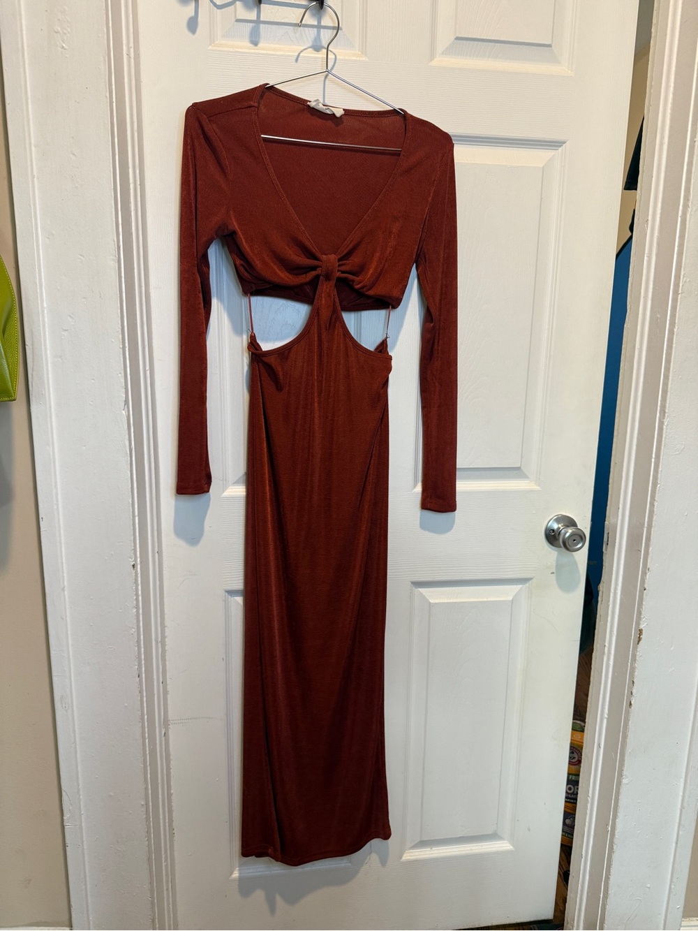 Cut out maxi dress